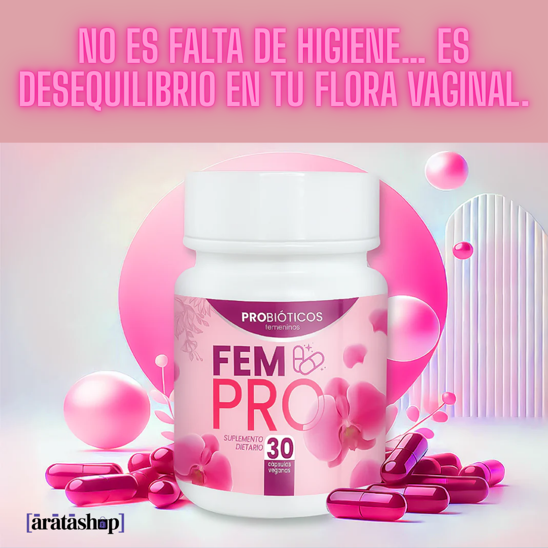 FEMPRO- PROBIÓTICOS FEMENINOS NATURALES🌸